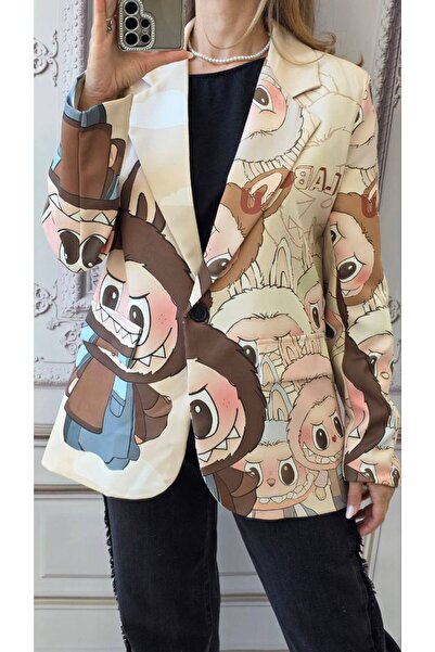 GLAMSI Women's jacket with cheerful prints, LaBubu