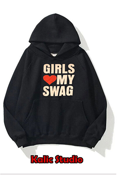 Kalic Studio Hanorac unisex Gırls My Swag