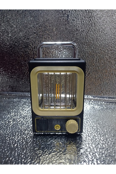 abnturk Süper Kaliteli taşınabilir solar enerjiye sahip nostaljik retro biçim...