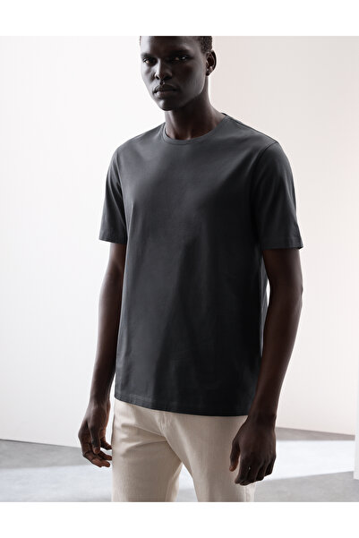 Marks & Spencer Pure Supima® Slim Fit Premium Pamuklu T‑Shirt