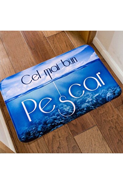 POEM.RO Funny mat - The best fisherman