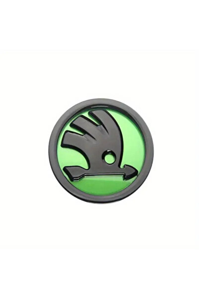 restinal skoda 80mm bagaj Logosu Rozeti Rapid Octavia Fabia Laura Superb Kodi...