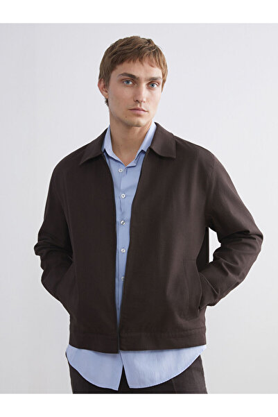 LC Waikiki Rmz Gi̇yi̇m Farkiyla Shirt Roba Collar Men's Jacket