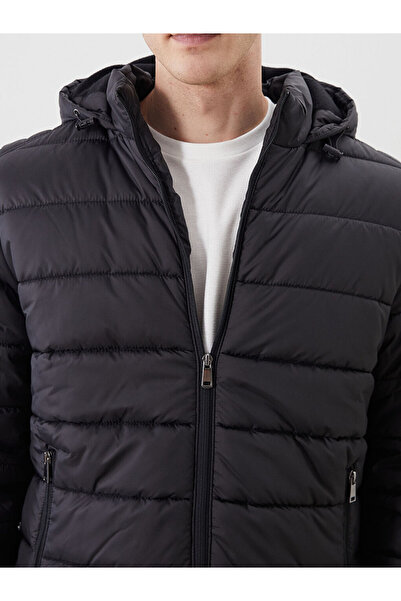 LC Waikiki Sparkling Choices from Shining Store | Standard Mold Hooded Men's Puffer Jacket