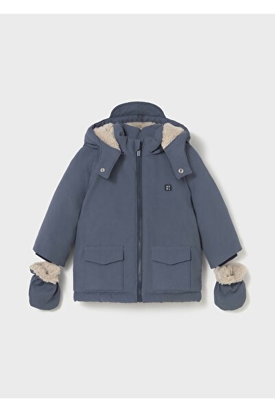 MAYORAL Erkek Bebek Eldivenli Parka Mont