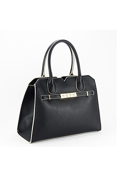 Diana&Co Πολυτελής μαύρη τσάντα B-LJX3559-5 16