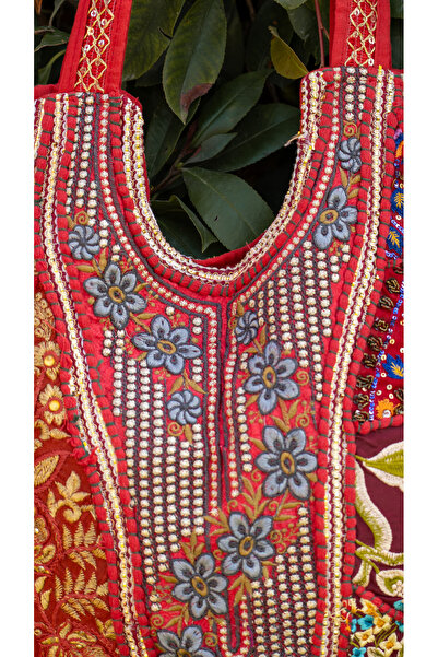 Moon and Cloud Hint İşlemeli Çantalar