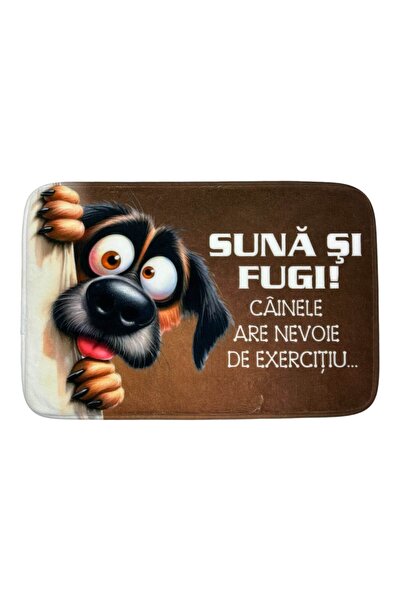 POEM.RO Funny mat - Call and run!