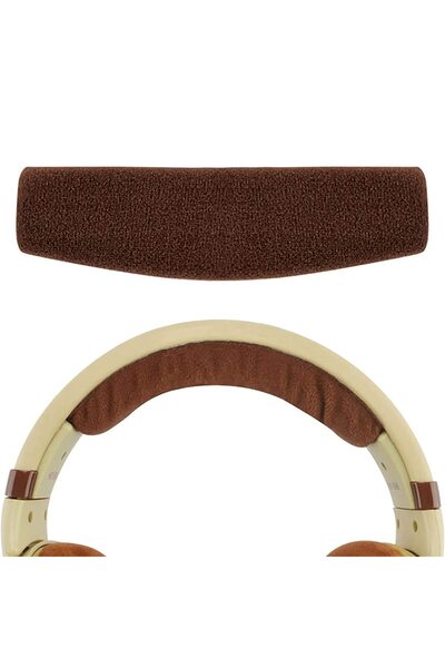 PadForce Burete de protecție Topband pentru căști Sennheiser HD515, 518, 555, 558, 558, 595, 598 - Catifea, Maro