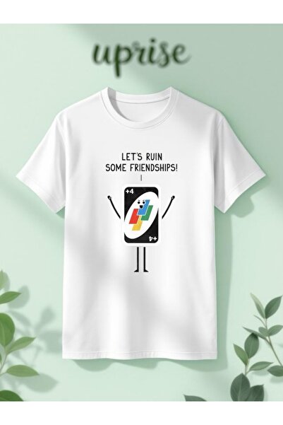 Vordevia Lets Ruin cu imprimeu Bumbac supradimensionat tricou