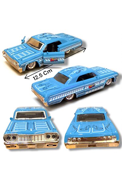 tmtoysandmore Modifiyeli Metal Diecast Basık Araba Kapı Açılan Clasik Model O...