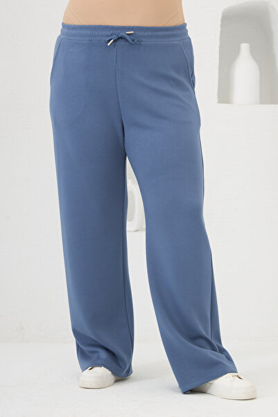 RMG Büyük Beden Rahat Kesim Eşofman Altı