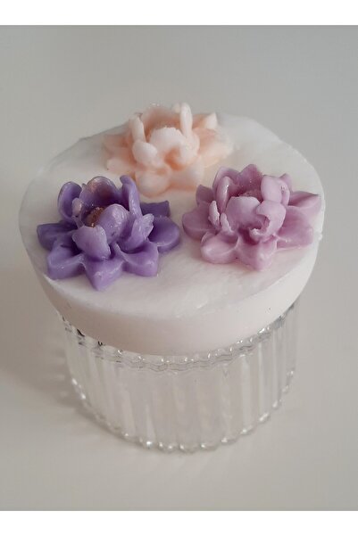 ArtINA esmaraldchic Sapun JOY cu parfum iasomie si ulei de cocos, decorat cu ...