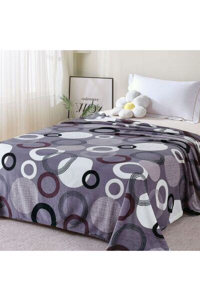 NufJoy Cocolino Printed Blanket for Double Bed, 200x230 cm, Light and Fluffy