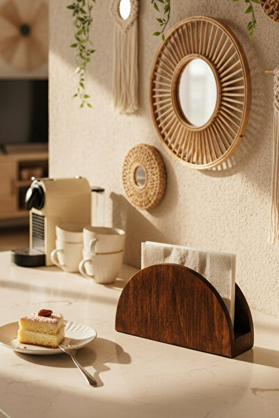 WEYNE Eloura - Wooden Tabletop Napkin Holder