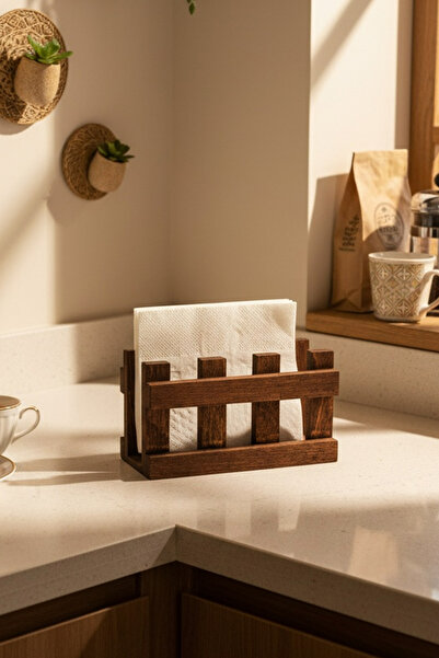 WEYNE Vendra - Wooden Tabletop Napkin Holder