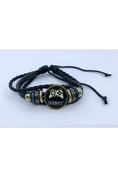 Z&T ACCESORIES سوار الألعاب الأسود قابل للتعديل