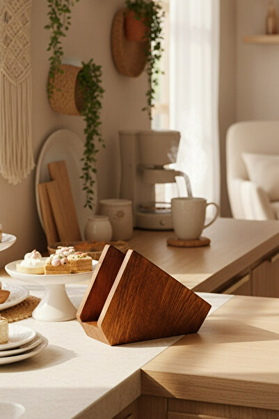 WEYNE Calven - Wooden Tabletop Napkin Holder
