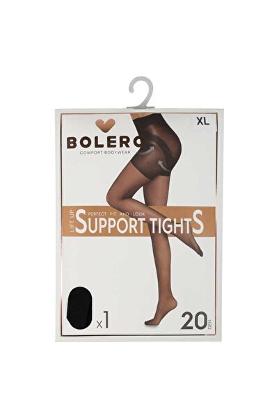 Bolero 20 Den Toparlayıcı Külotlu Çorap Siyah