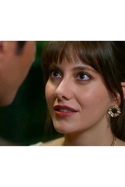 mibrillo Marka muadili geometrik küpe (Kıskanmak dizisi Nalan küpesi )