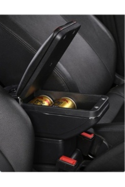 DELUXETUNING Car armrest compatible with DACIA DUSTER II 2018-2024, for models without factory armrest