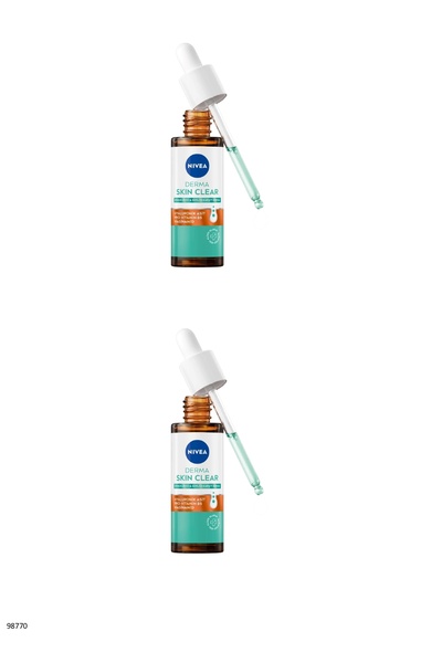 NIVEA 98770 Derma Skin Clear Balancing & Anti-Serum 2 Pcs