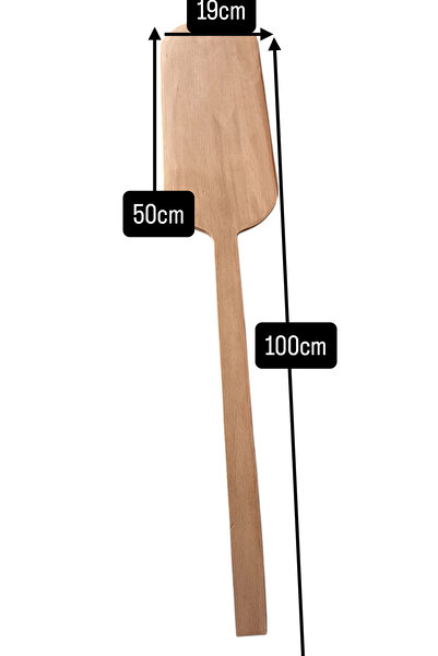 Balkar Ticaret Mega Boy 19×50×100 Fırın Küreği – Pizza, Lahmacun ve Ekmek İçi...