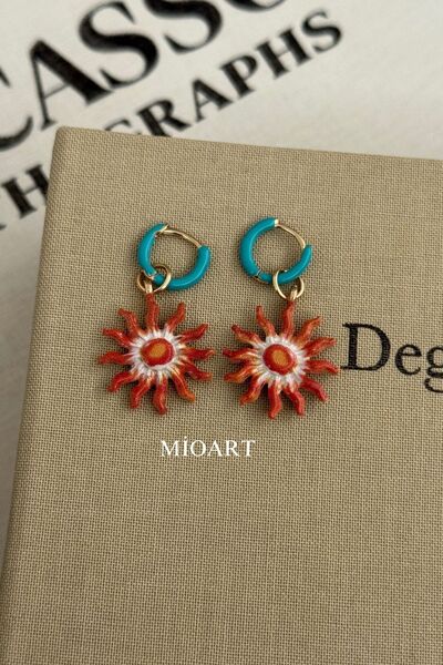 MioArt Luxury Romantic Flower Women's Earrings