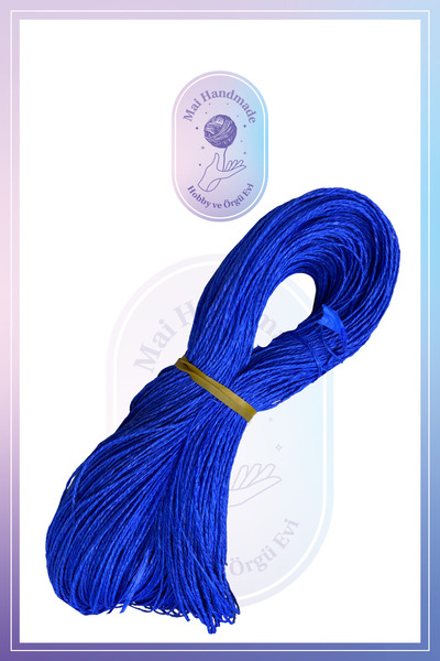 Mai Handmade Hobby ve Örgü Evi Doğal Kağıt İp 300-350 Gr Yaklaşık 300-350 Met...