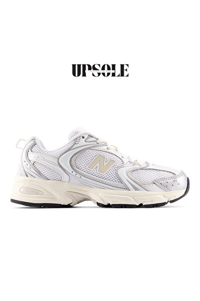 New Balance U530ESB Silver Metallic Linen Unisex Günlük Giyim Spor Ayakkabı -...
