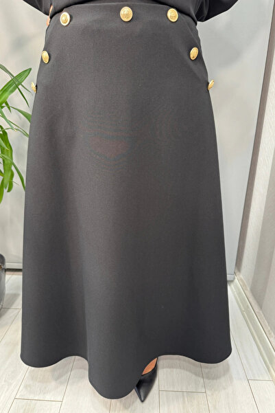 Ghisa Button Detailed Suit Black 26Kgstkm3240