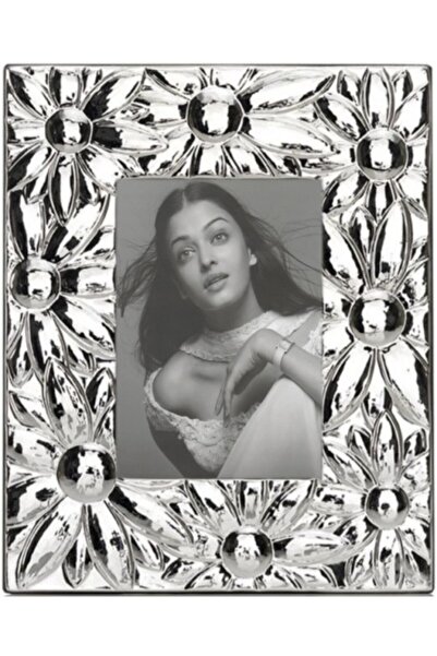 OEM Silver plated photo frame 13x18cm "Flowers"