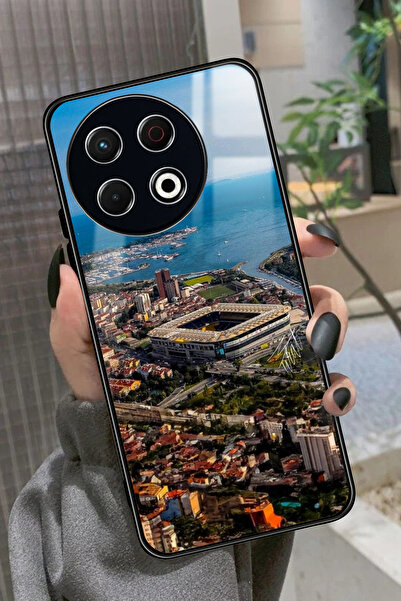 TECNO Spark 30 Pro Uyumlu Stadyum Tasarımlı Glossy Premium Kılıf