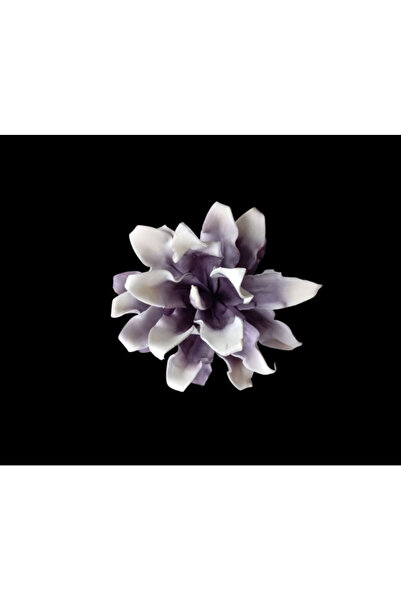 OEM Floare decorativa Echeveria , lila -alb L80cm,foam