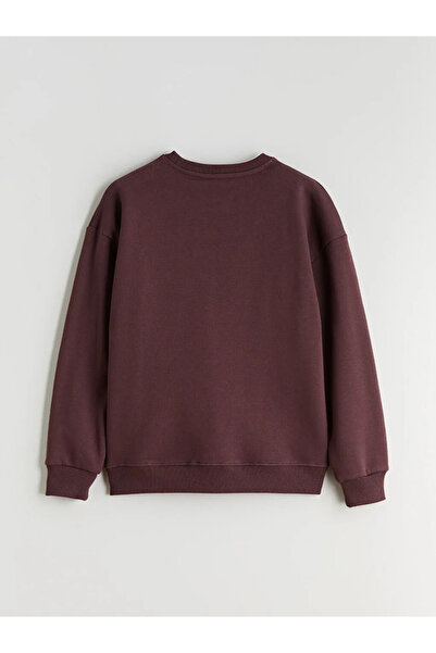 LC Waikiki LCW VisionMürdüm Bisiklet Yaka Erkek Çocuk Sweatshirt