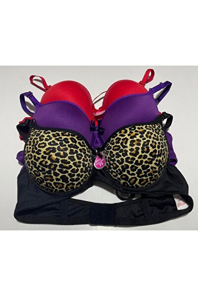 Ayduse Kadın Telli Dolgulu Destekli 3’lü Sütyen Seti