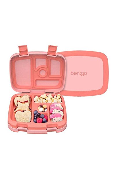 Bentgo Colorful Lunch Box for Kids - Coral