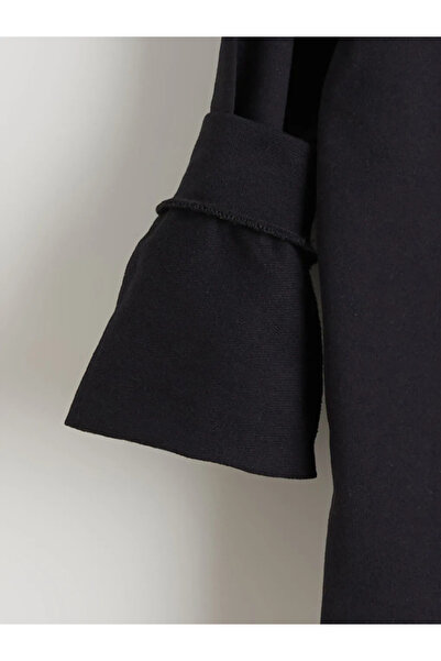 LC Waikiki LCW KidsSiyah Bisiklet Yaka Erkek Çocuk Sweatshirt