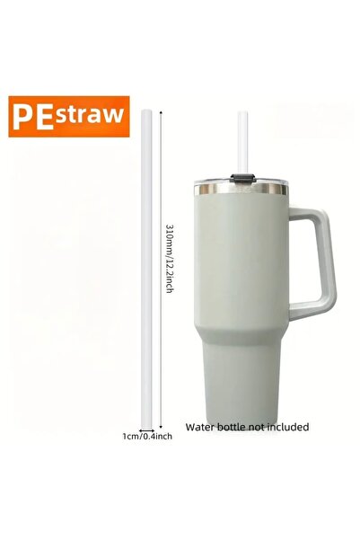 arredamento Termos Uyumlu Beyaz Renk 2 Adet Pipet 30-40oz Uyumlu