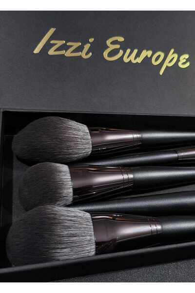 DOCTOR HERB FACE MAKEUP BRUSHES BLACK PREMIUM 5pcs Izzi Europe