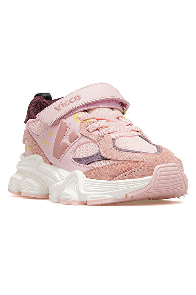 Vicco Wild Kız Çocuk Günlük Sneaker Spor Ayakkabı 25k 346.200 Pk Pudra