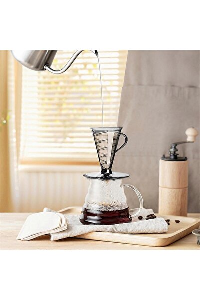 unbranded V27 Black Filter and Distillation Funnel