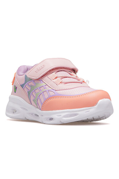 Vicco Most Kız Çocuk Işıklı Sneaker Spor Ayakkabı 25k 346.263 Pk Pudra