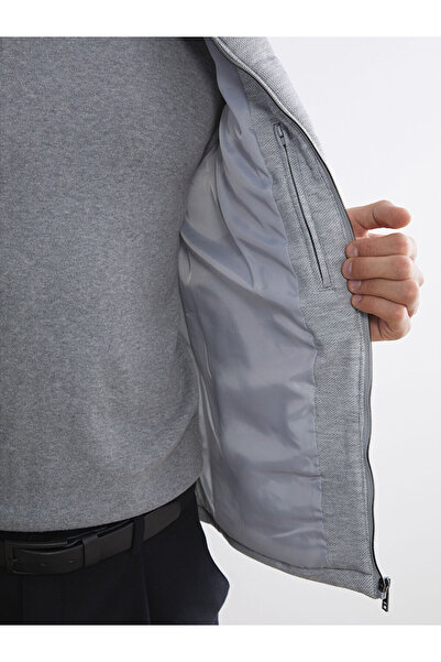 LC Waikiki Ανδρικό πουπουλένιο γιλέκο Slim Fit Stand Collar