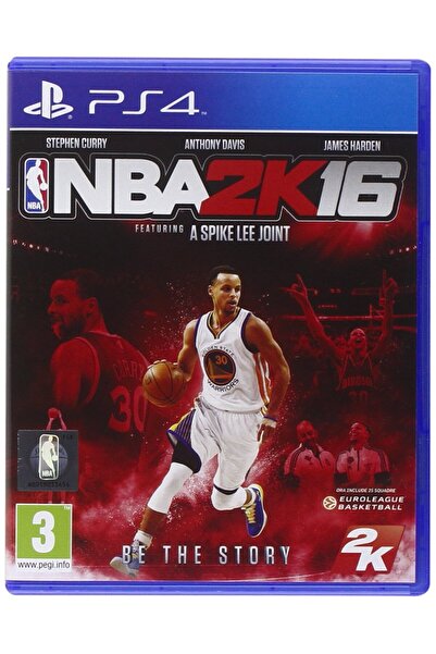 NBA 2k16 - Ps4 Oyun - Türkçe