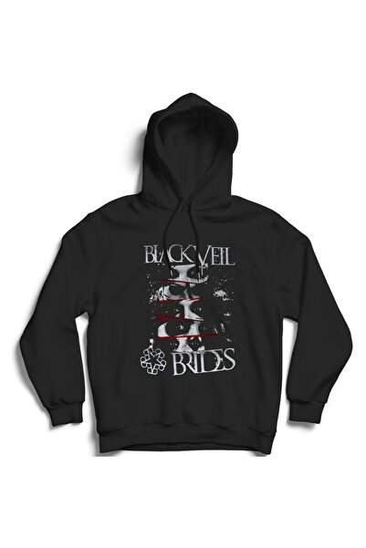 The Fame Black Veil Brides, Bloody Lines, grup muzical rock metal unisex, sweatshirt cu glugă din bumbac