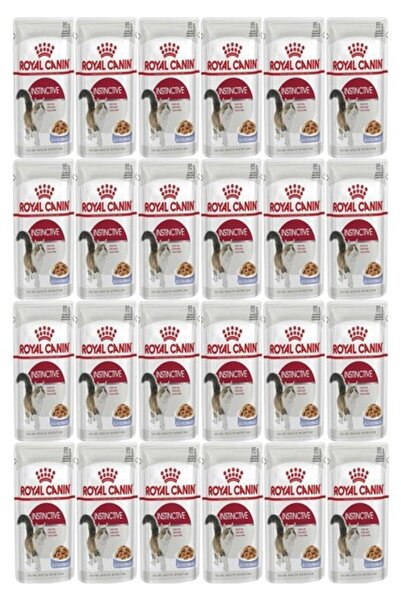 Royal Canin Jelly Instinctive Yas Cat Food 85 Gr 24 Pieces