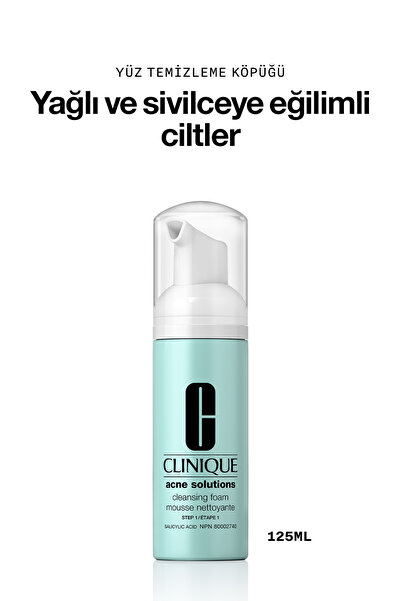 Clinique Karma Ve Yağlı Ciltler Için Anti Blemish İkilisi | Jel 20ml, Köpük 125ml