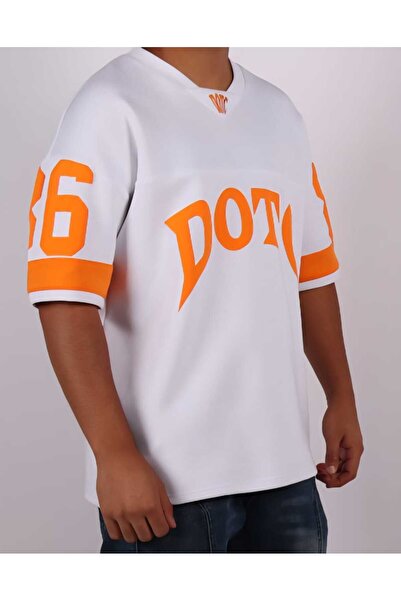 Red Planet Men’s Oversized Logo T-Shirt | Trendy Streetwear Short Sleeve