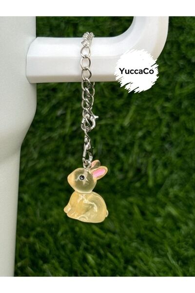 YuccaCo Accessorize Your Life Glow-In-The-Dark Rabbit Thermos Ornament/Rabbit...